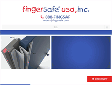 Tablet Screenshot of fingersafe.com
